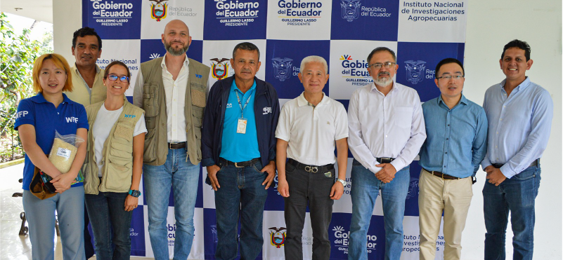 INIAP recibió a la Embajada de China sobre el Programa Arroz-Pato