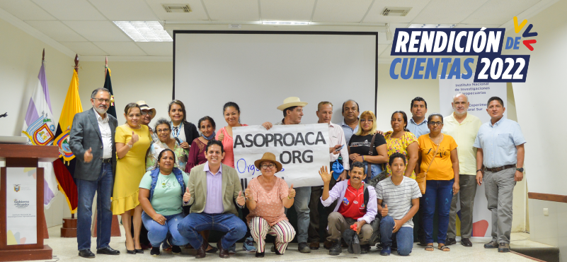 INIAP presentó el informe de Rendición de cuentas 2022