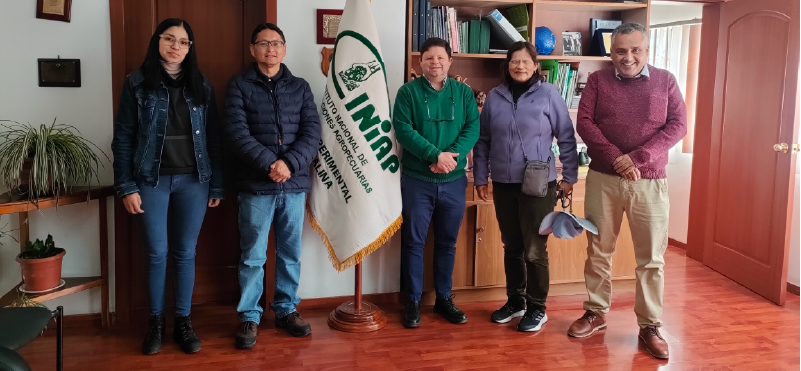 Intercambio científico entre INIAP y La Molina impulsa estrategias sostenibles en sistemas papapasto