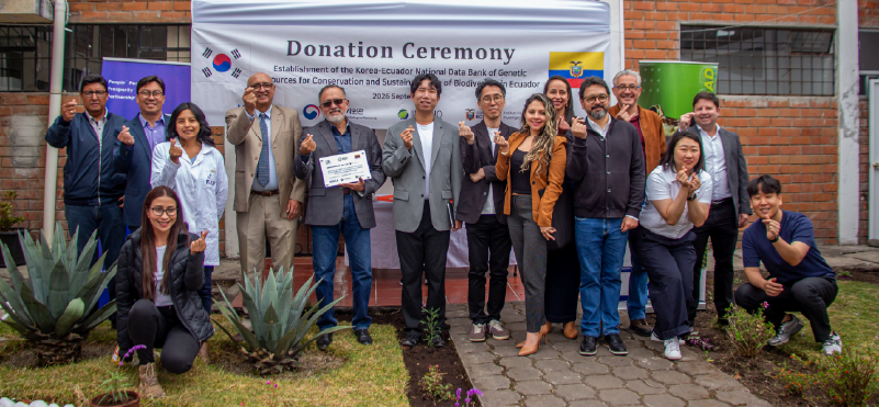 INIAP recibe equipos especializados para fortalecer la conservación de los recursos fitogenéticos del Ecuador
